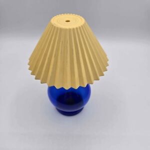 Avon Vintage Cobalt Blue Decanter Lamp